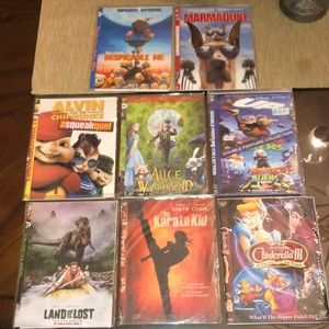 8 Brand New Disney DVD Movies